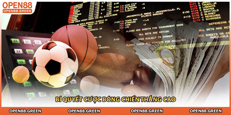 Bí quyết cược bóng chiến thắng cao
